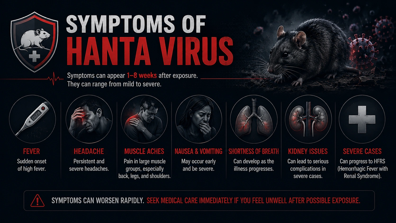 Symptoms of Hanta Virus